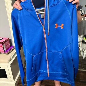 Under Armour Blue and Orange Lightweight Jacket